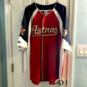 Houston Astros Lance Berkman jersey size XL